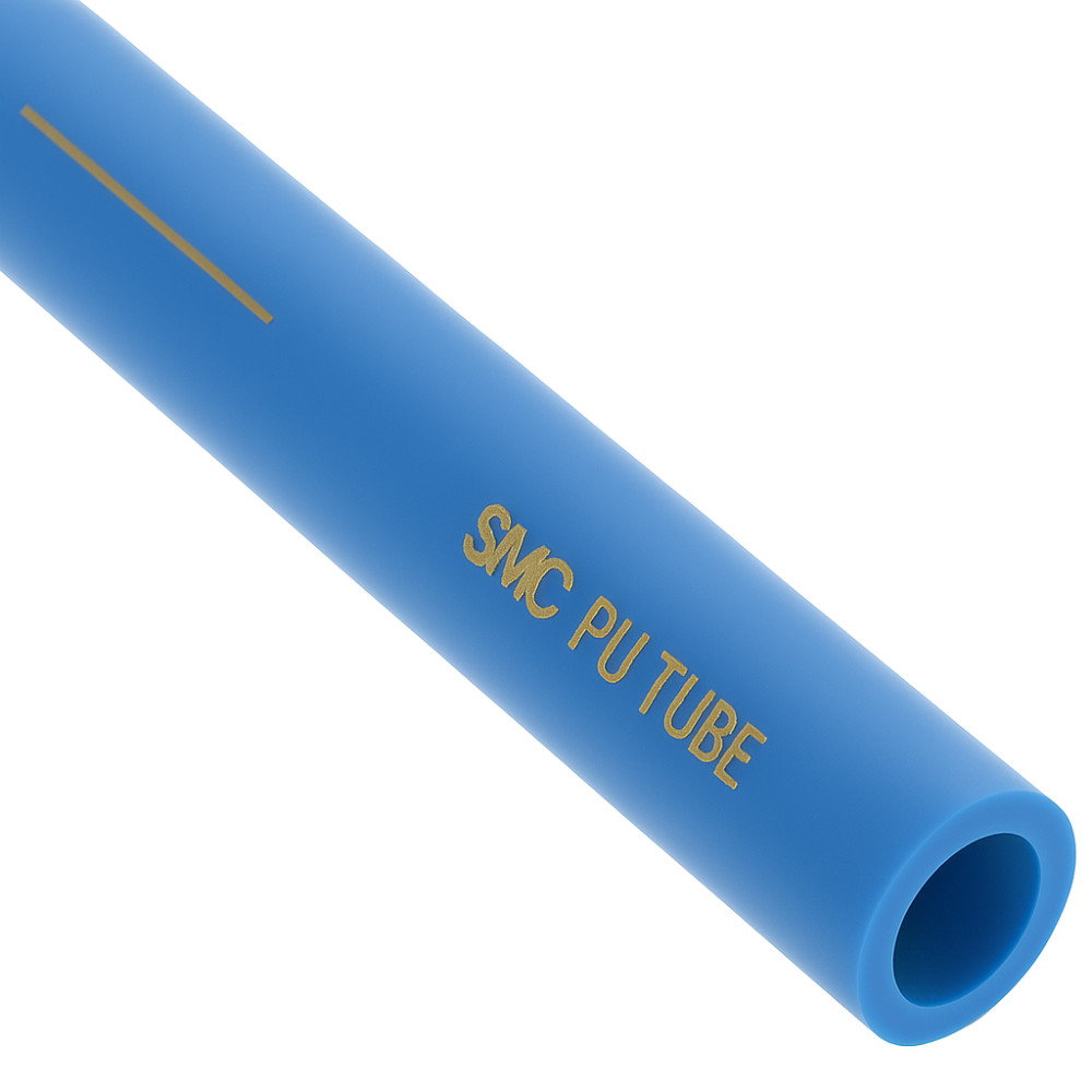 Tubo Poliuretano Doble Capa FR Azul 20 Mt SMC TRBU