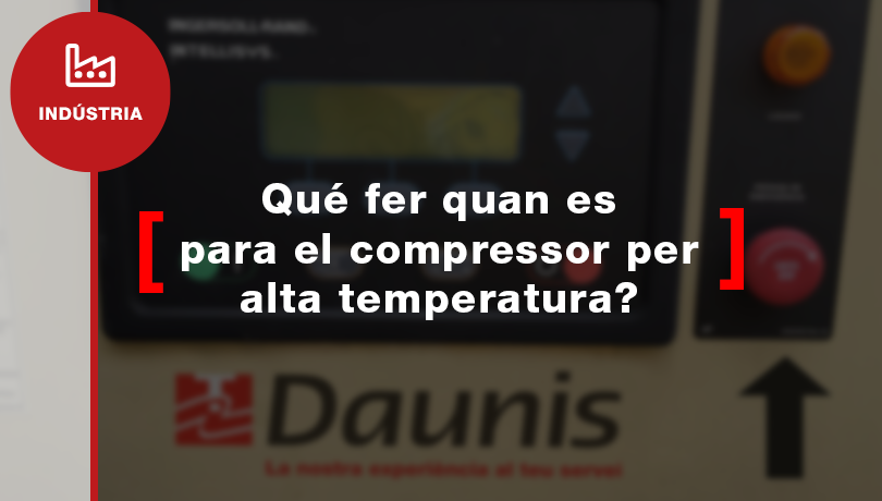 Què fer quan s’atura el compressor per alta temperatura?