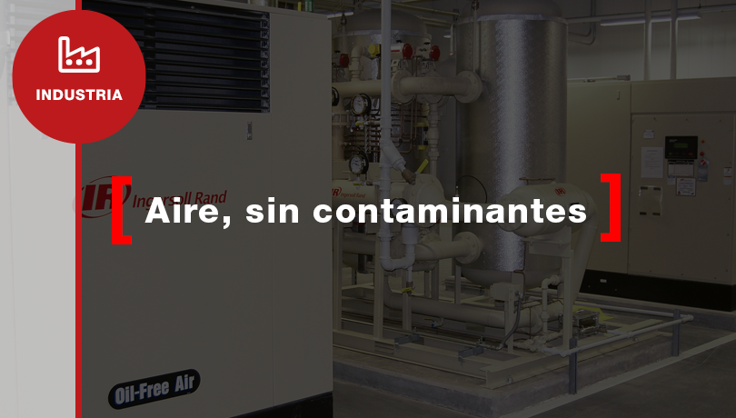 Aire comprimido libre de aceite y gérmenes