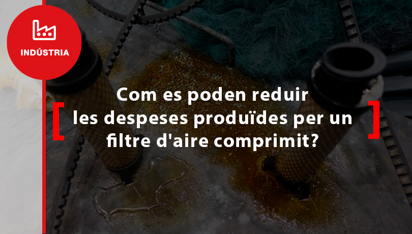 Com reduir les despeses produïdes per un filtre d’aire comprimit?