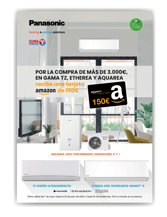 Oferta Panasonic hasta el 31/08/2024